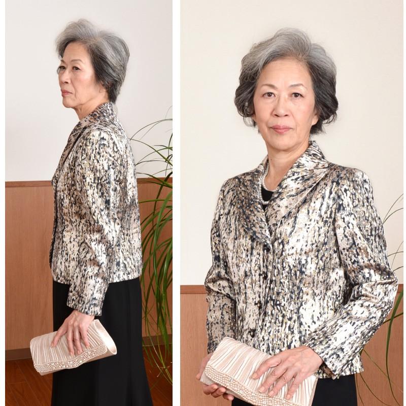 ドレス レンタル セットアップ 5点セット アンクル ワンピ ジャガード 11号 | ブランド登録なし | 01