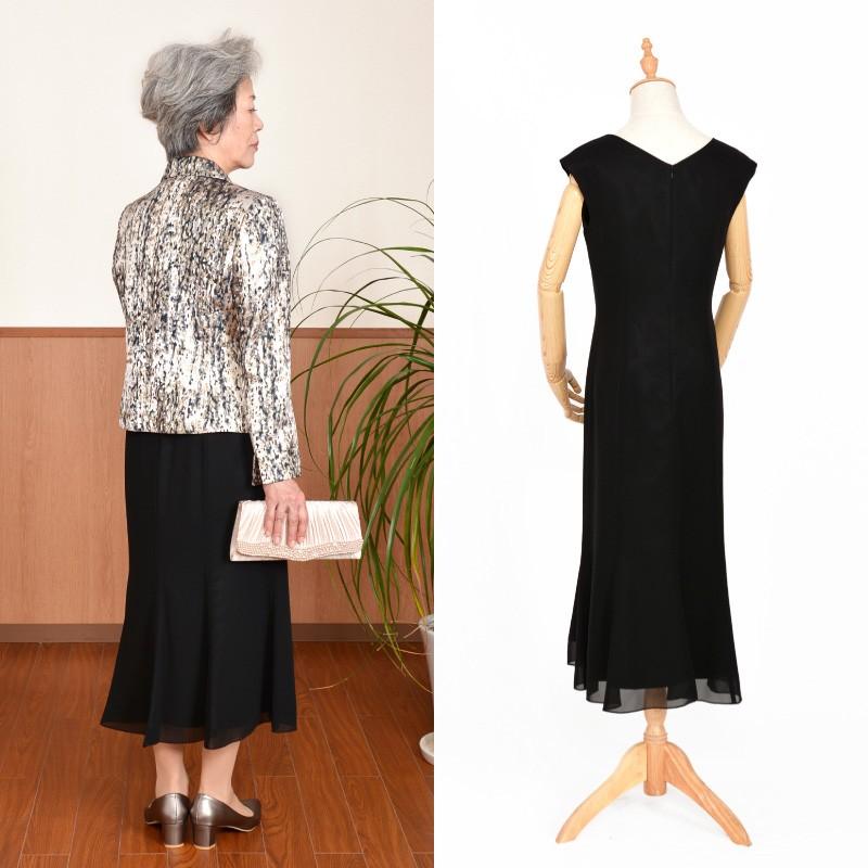 ドレス レンタル セットアップ 5点セット アンクル ワンピ ジャガード 11号 | ブランド登録なし | 02