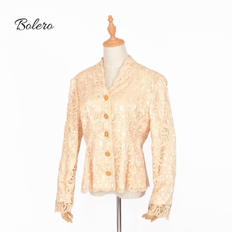 ドレス レンタル セットアップ 5点セット スリットスカート (マーメイドスカート) ベージュケミカルレース13号 | ブランド登録なし | 07