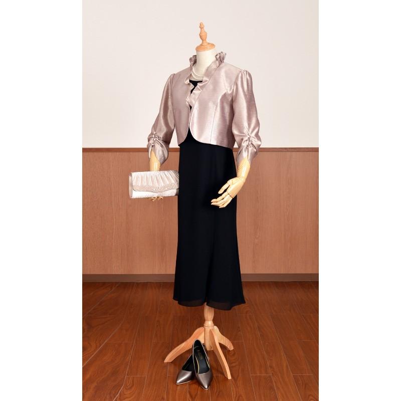 ドレス レンタル 5点セット アンクル ベージュ ラメ 13号 15号 17号 | ブランド登録なし | 02