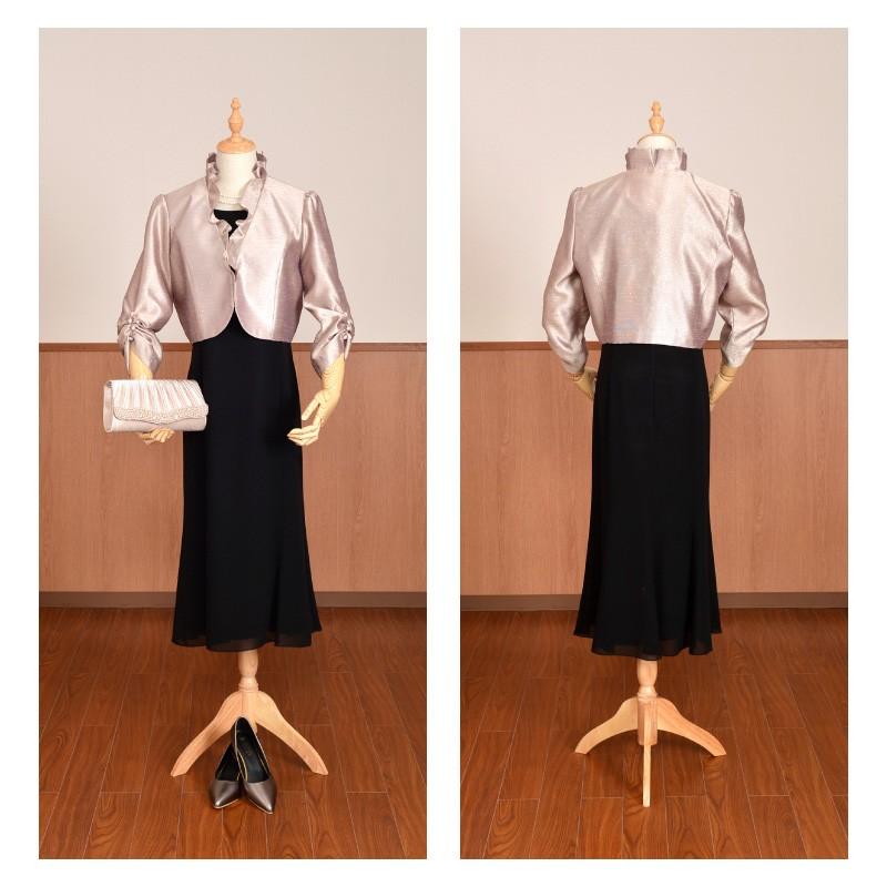 ドレス レンタル 5点セット アンクル ベージュ ラメ 13号 15号 17号 | ブランド登録なし | 03