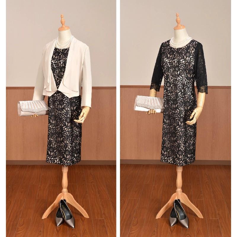 ドレス レンタル 5点セット ブラック レース 11号 〜 15号 | ブランド登録なし | 01