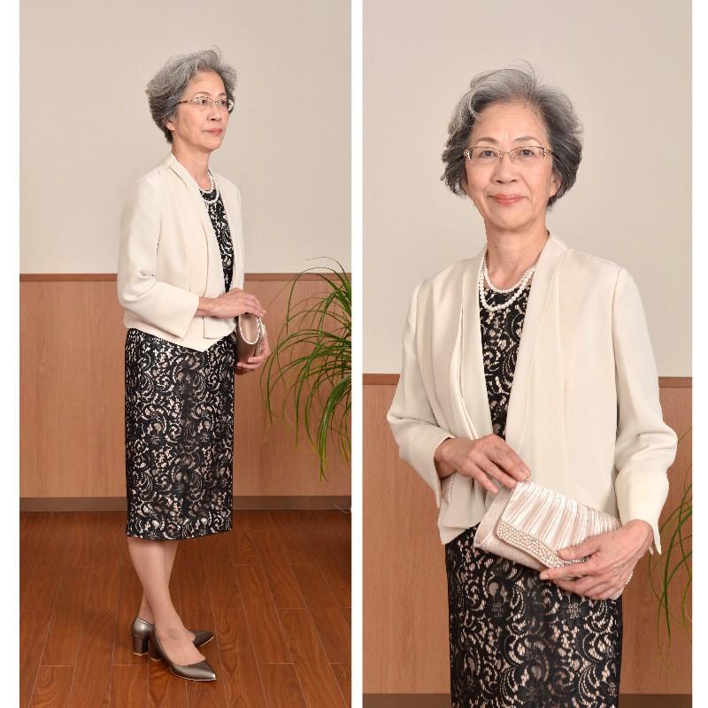 ドレス レンタル 5点セット ブラック レース 11号 〜 15号 | ブランド登録なし | 05