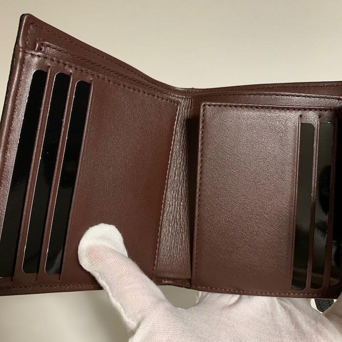 シャネル マトラッセ キャビアスキン 三つ折り ミニ 財布 CHANEL シャネル キャビアスキン