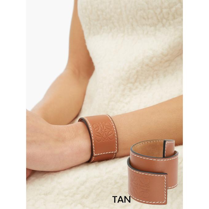 Slap bracelet in calfskin Black - LOEWE|ブレスレット Slap bracelet in calfskin Black - LOEWE|ブレスレット