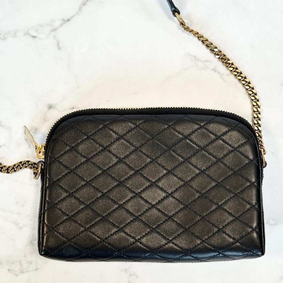 SAINT LAURENT サンローラン ギャビー チェーンポーチ BLACK SAINT LAURENT サンローラン ギャビー チェーンポーチ BLACK