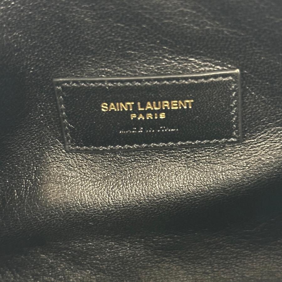 SAINT LAURENT サンローラン ギャビー チェーンポーチ BLACK SAINT LAURENT サンローラン ギャビー チェーンポーチ BLACK