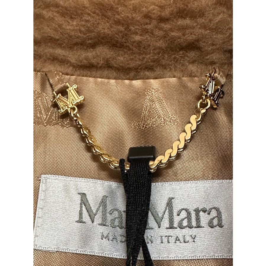 MAX MARA TEBE テディケープ ポンチョ 4736074206 001 CAMEL WHITE BLACK ＝現在イタリアより輸送中　届き次第発送します＝の画像