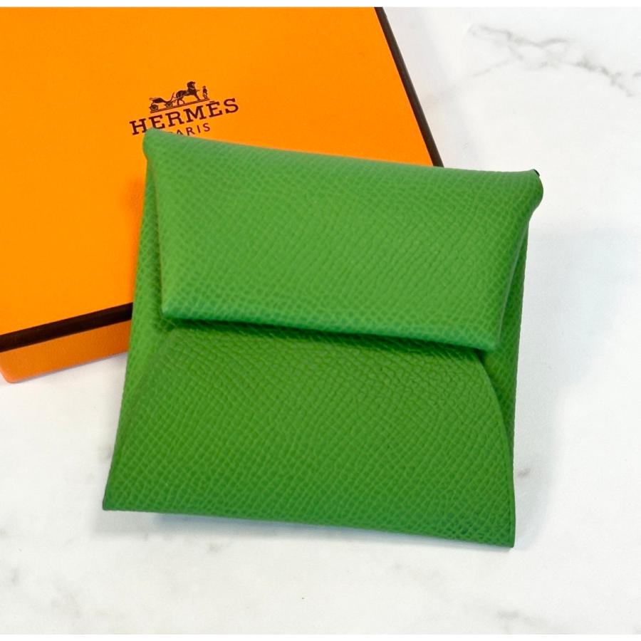 HERMES（エルメス） Bastia バスティア コインケース Vert Yucca 