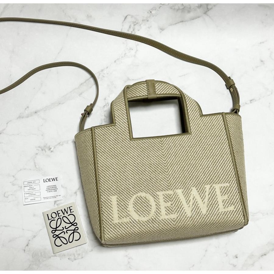 LOEWE（ロエベ） フォント トートバッグ スモール 2way ロゴ