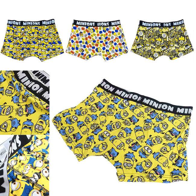 ボクサーパンツ メンズ ボクサーブリーフ Minions ミニオンズ キャラクター コットン 綿 下着 肌着 インナー 男性用 レディース 部屋着 メール便対応 べっぴんkobe 通販 Yahoo ショッピング