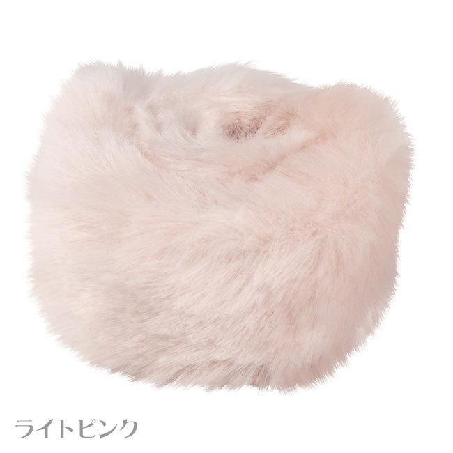 ファー ワンタッチ ブレスレット バングル レディース 女性用 パッチン