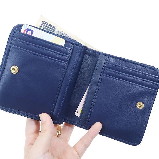 二つ折り財布 デニム レザー ミッキーマウス ミニーマウス 二つ折り財布 デニム レザー ミッキーマウス ミニーマウス