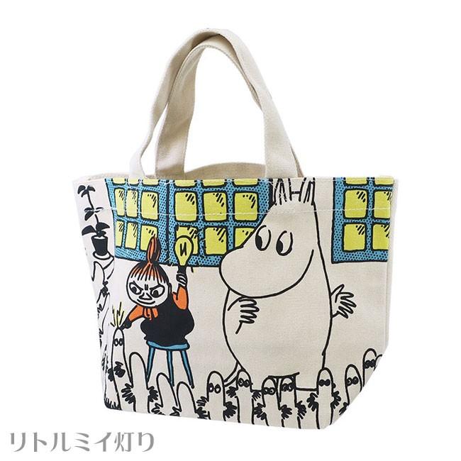 ミニトートバッグ ムーミン リトルミイ Moomin 北欧 名作 キャラクター キャンバス生地 コットンバッグ ランチトート エコバッグ サブバッグ メール便対応 べっぴんkobe 通販 Yahoo ショッピング