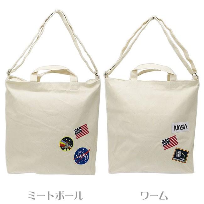 2WAY トートバッグ ショルダーバッグ NASA 刺繍 ワッペン 宇宙 2WAY トートバッグ ショルダーバッグ NASA 刺繍 ワッペン 宇宙