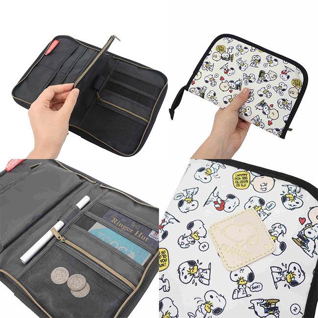 かわいい新作 母子手帳ケース ジャバラ マルチケース ピーナッツ スヌーピー Peanuts Snoopy マルチポーチ フラットポーチ トラベルケース パスポートケース メール便対応 Materialworldblog Com