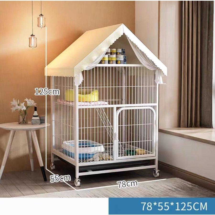 キャットケージ 大型 ペットケージ 折りたたみ 簡単組み立て 屋根付 収納ボックス付き 金属ワイヤー 頑丈 猫ハウス 2段 3段 室内飼い 保護 脱走防止 おしゃれ 猫 ケージ キャットケージ 2/3段 木製 キャスター付き 棚板付き 広々 大型 高級感 おしゃれ キャットハウス 留守番 保護 脱走防止 多頭飼い 杉天然木 UO1236058634(11362円)