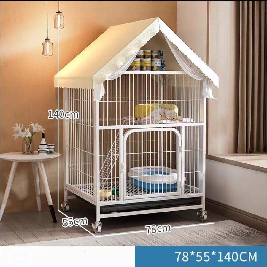 キャットケージ 大型 ペットケージ 折りたたみ 簡単組み立て 屋根付 収納ボックス付き 金属ワイヤー 頑丈 猫ハウス 2段 3段 室内飼い 保護 脱走防止 おしゃれ 猫 ケージ キャットケージ 2/3段 木製 キャスター付き 棚板付き 広々 大型 高級感 おしゃれ キャットハウス 留守番 保護 脱走防止 多頭飼い 杉天然木 UO1236058634(11362円)