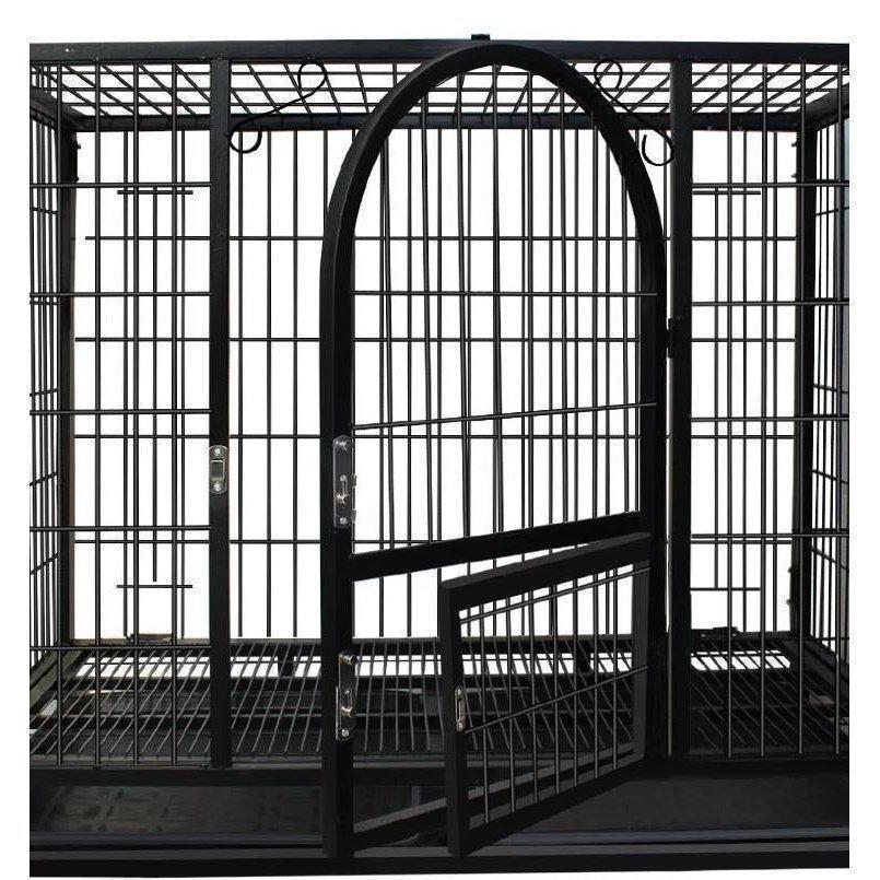 ペットケージ 鉄製 犬檻 犬小屋 ケージ ペットサークル ドッグケージ ペットフェンス 大型 中型犬用 ペット用品 ダブルドア キャスター付き トムキャット トムクレイト5000 S1323567915(12167円)