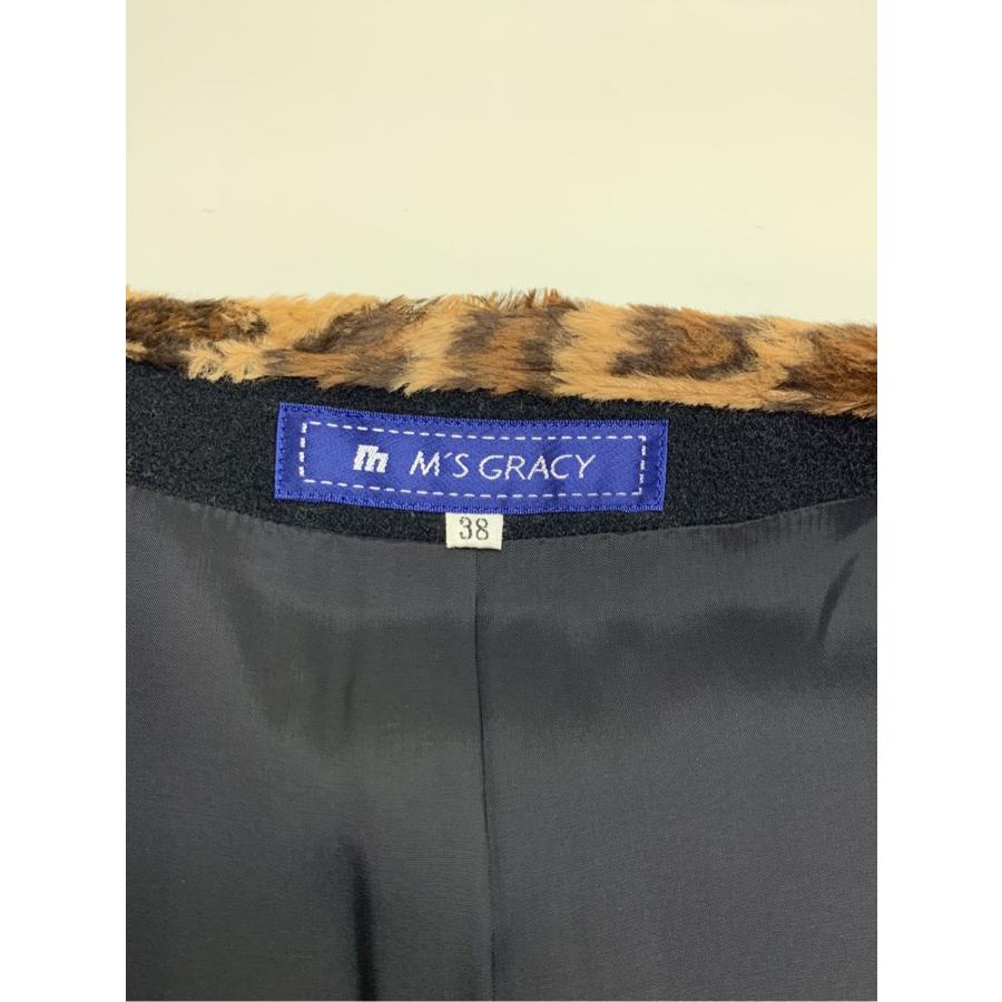 M'S GRACY（エムズグレイシー） コート ノーカラー ウール混