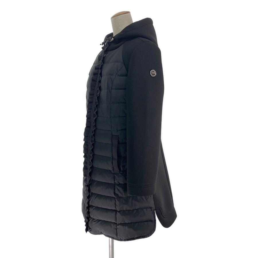 【新品】M'S GRACY フード付きグレーコート サイズ38 M'S GRACY（エムズグレイシー） コート Material Mixed Coat 38