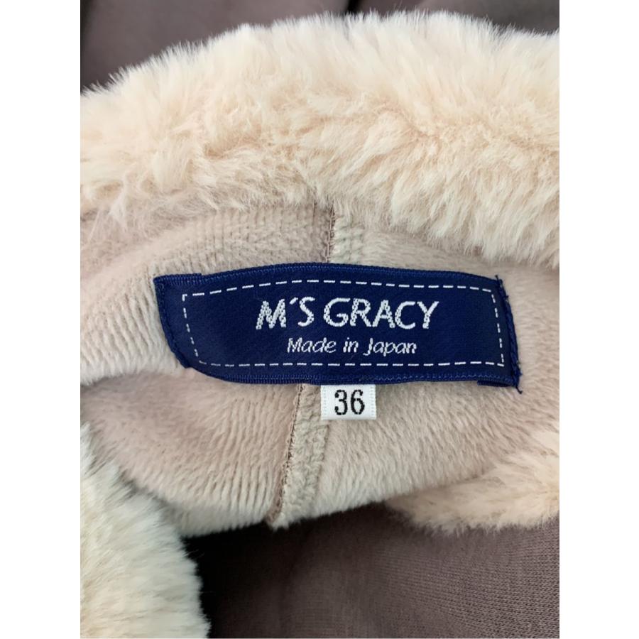 M'S GRACY エムズグレイシー コート ボンバーヒート フード 36