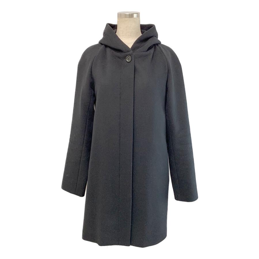 M-PREMIER（エムプルミエ） コート ウールカシミヤ フーディ 38