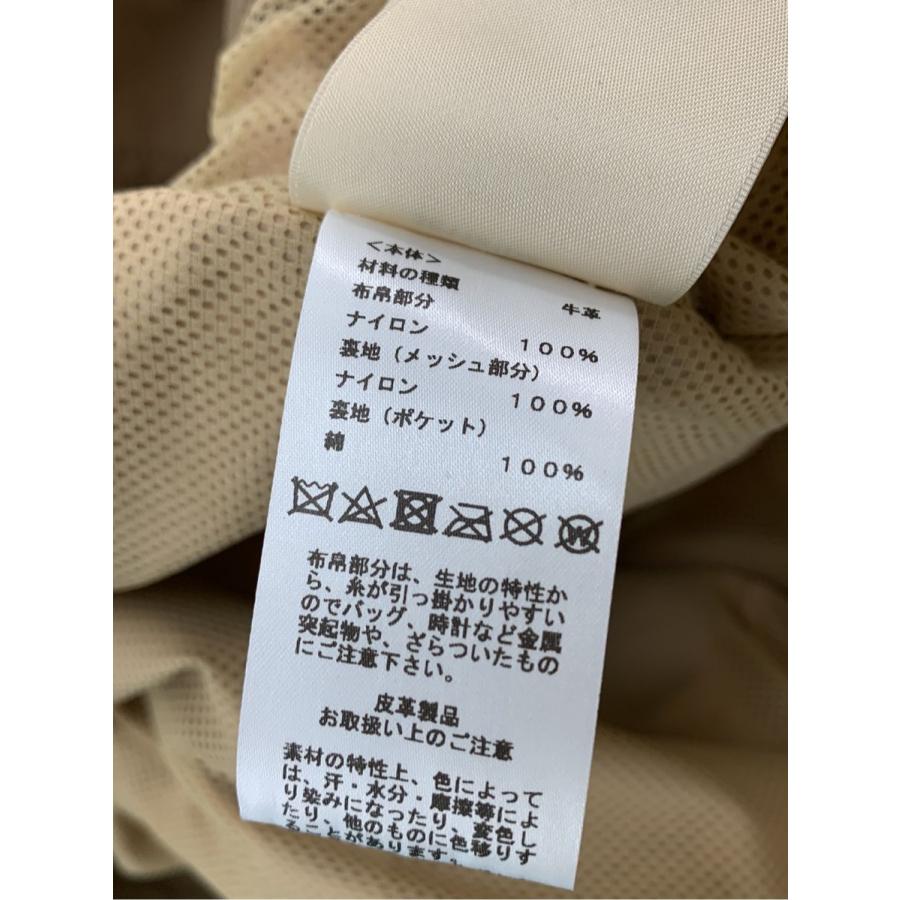 HERMES（エルメス） コート 23SS レザートレンチ バイカラー
