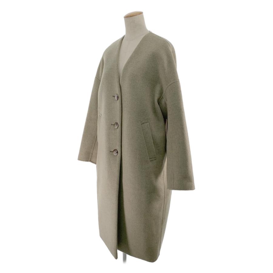 ENFOLD（エンフォルド） コート NO COLLAR COAT 36 : ブランドショップ