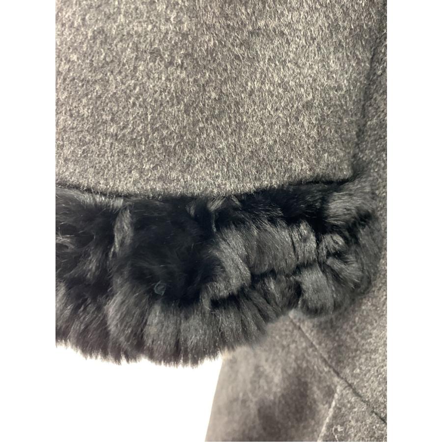 トゥービーシック☆リアルファーカシミヤウールコートラビット