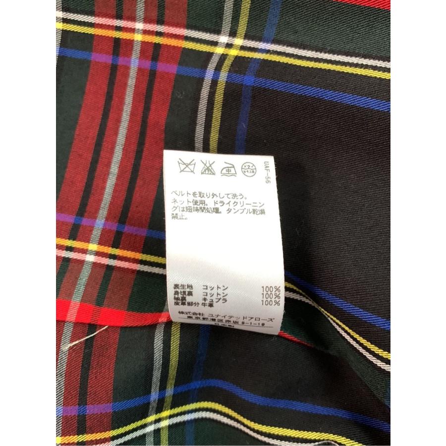 【Drawer】新品未使用チェックトレンチコート/36サイズ Drawer】新品未使用チェックトレンチコート/36サイズ 【公式通販】