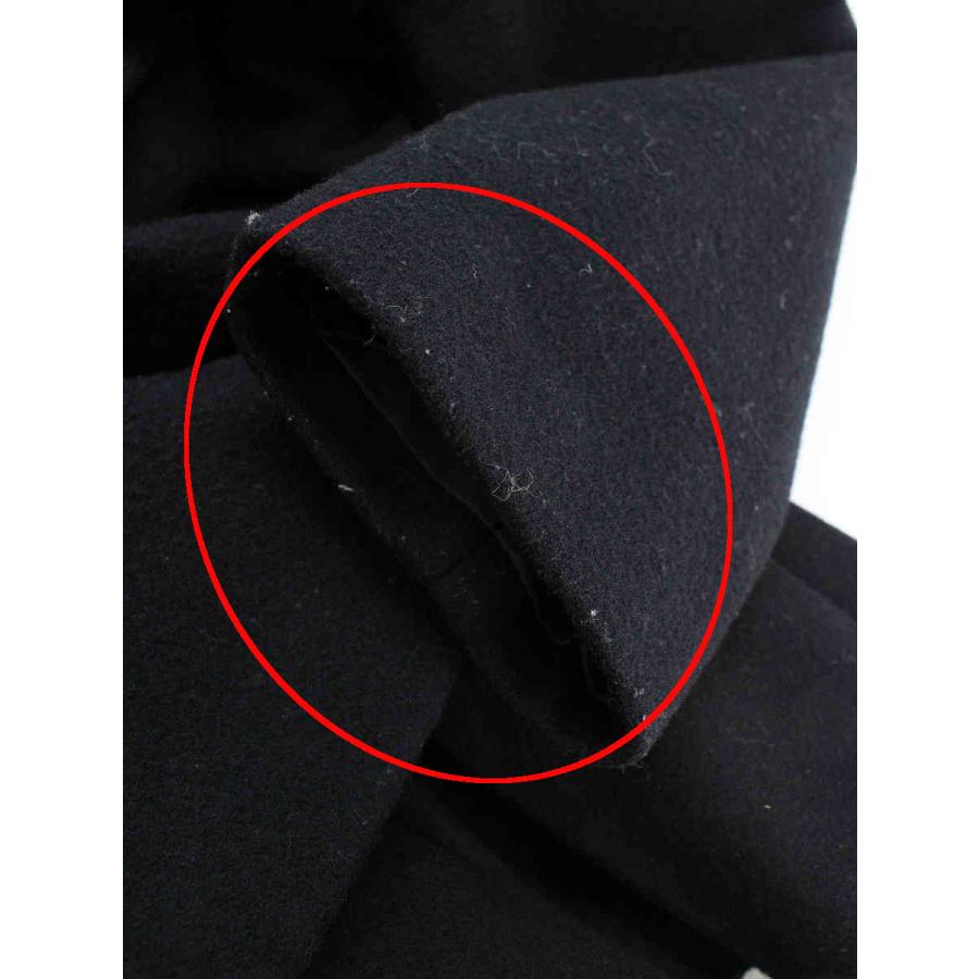 YOKO CHAN ヨーコチャン コート 裾フリル オーバーサイズ ウール