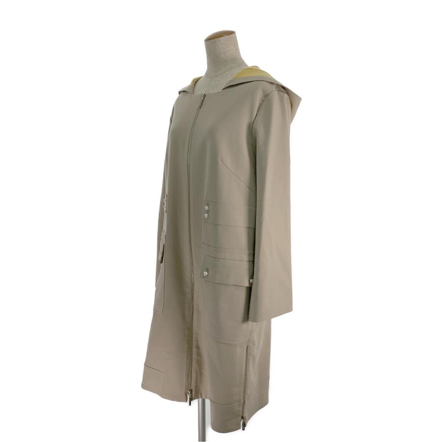 Rene（ルネ） コート フーディ Wジップ パールボタン 36 : ブランド