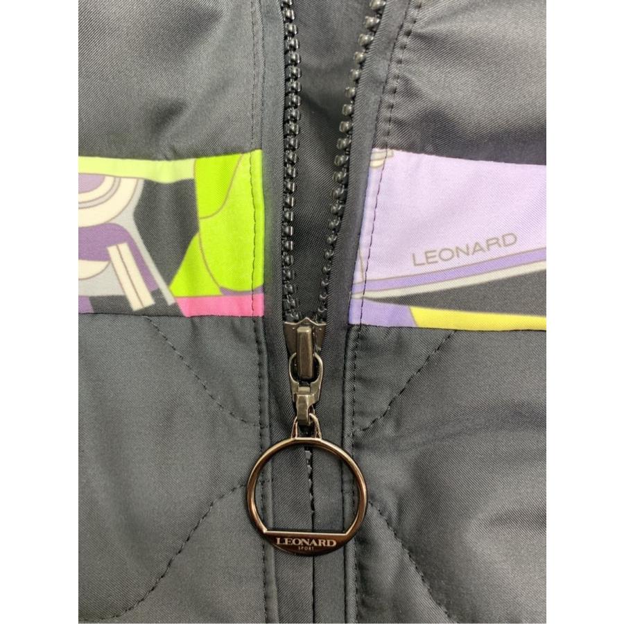 LEONARD SPORT レオナールスポーツ コート キルティングコート 総柄 40