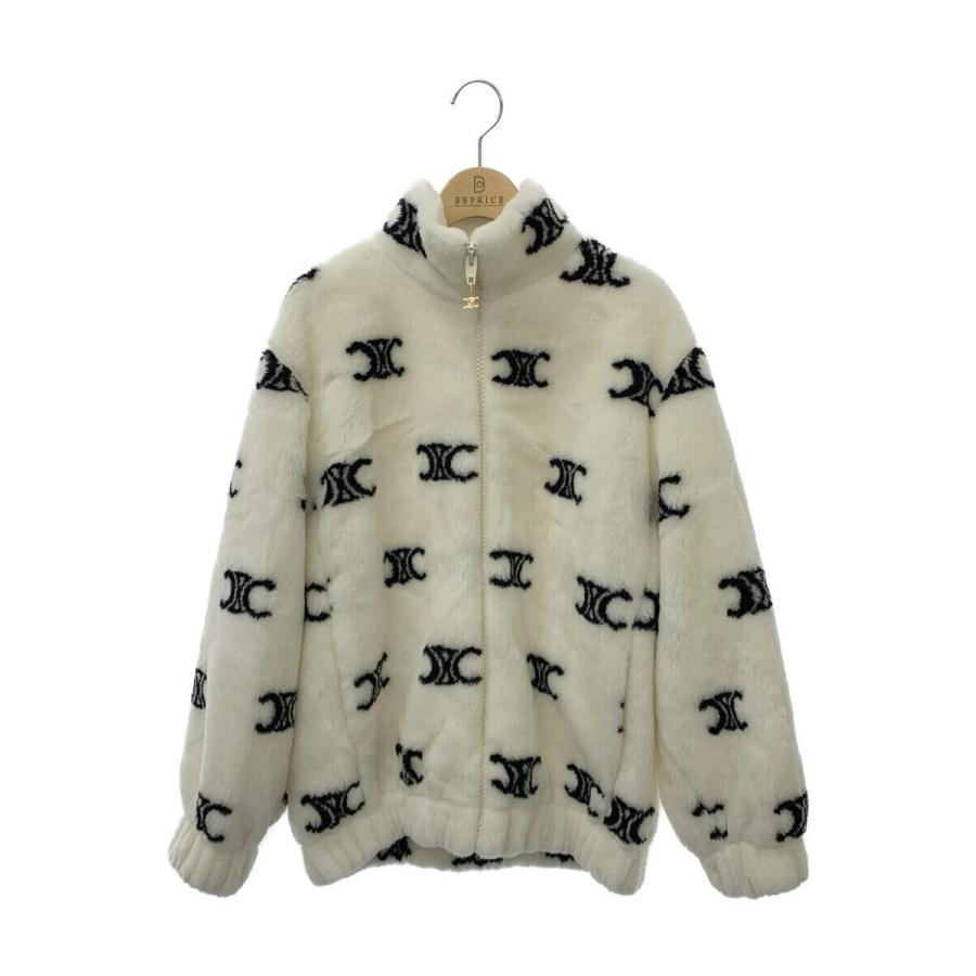 CELINE セリーヌ ジャケット ボア トリオンフ 総柄 XS CELINE セリーヌ ジャケット ボア トリオンフ 総柄 XS