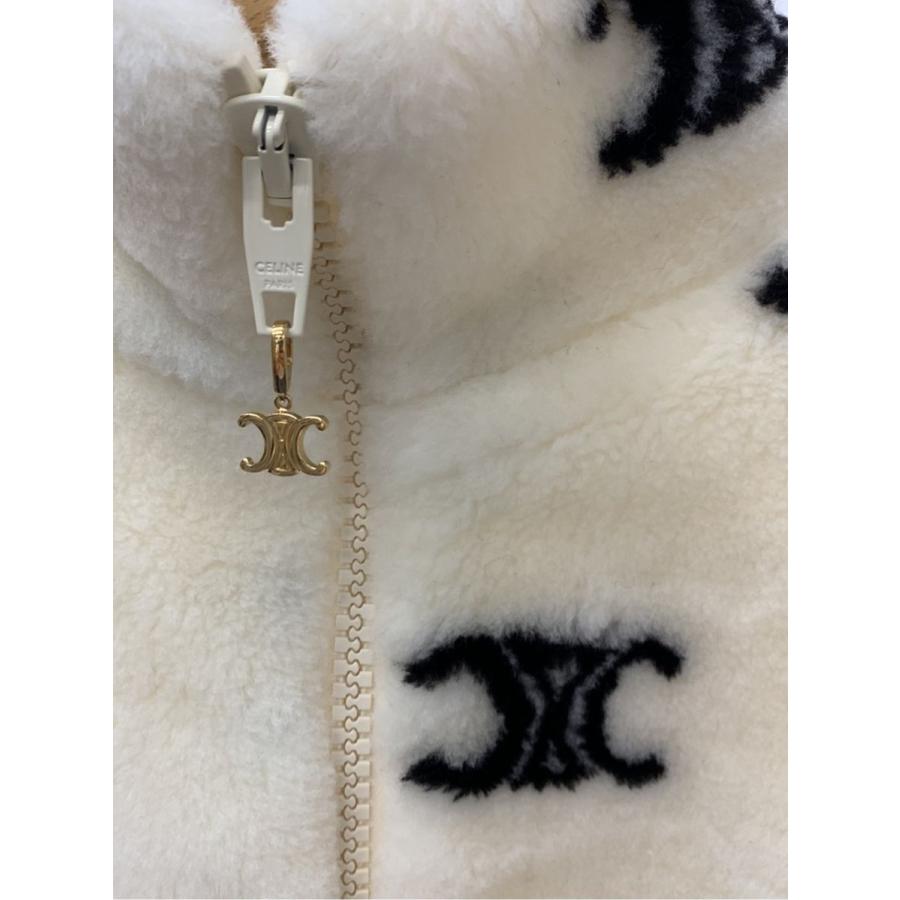 CELINE セリーヌ ジャケット ボア トリオンフ 総柄 XS CELINE セリーヌ ジャケット ボア トリオンフ 総柄 XS