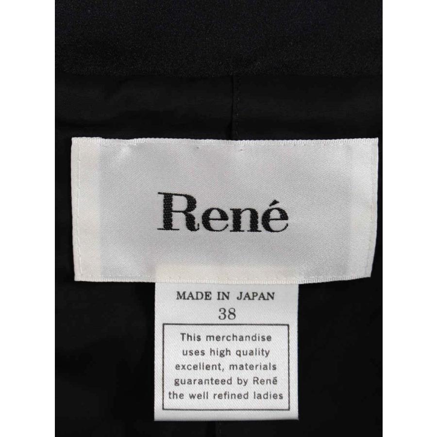 ルネ reneノーカラーベロアコート38サイズ 【公式通販】