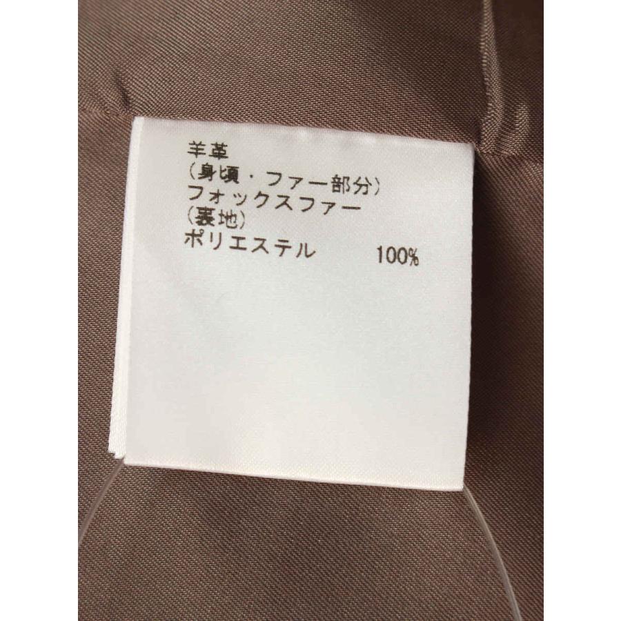 グレースクラス ジャケット ラムレザー フォックスファー 36