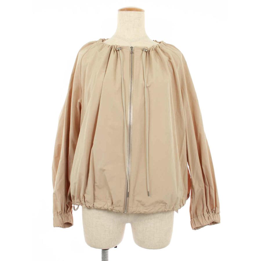 エブール ジャケット ノーカラー ブルゾン 36 : ブランドショップ ビー