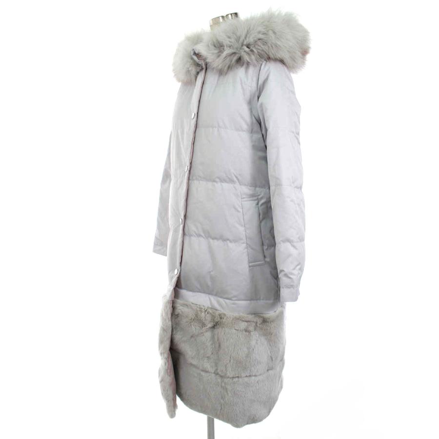 グレースコンチネンタル ダウンコート リバーシブル マルチWAY