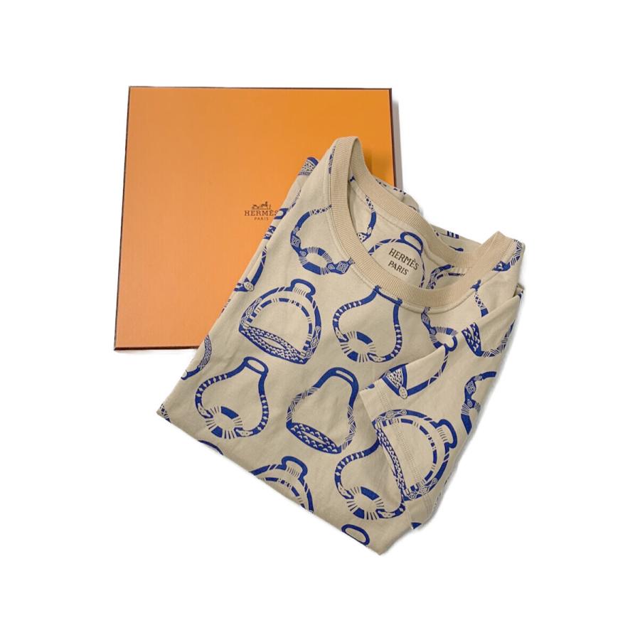 HERMES（エルメス） Tシャツ カットソー Fantaisie d Etrier マイクロT