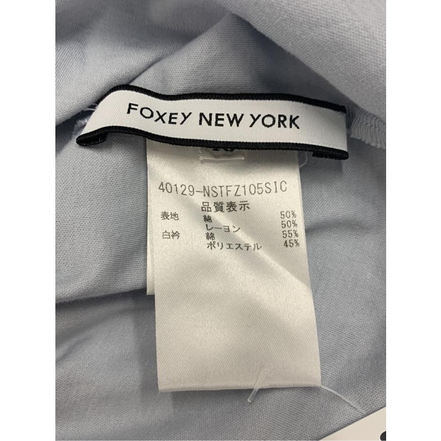 フォクシーニューヨーク Tシャツ カットソー Tops 襟付き 半袖 40
