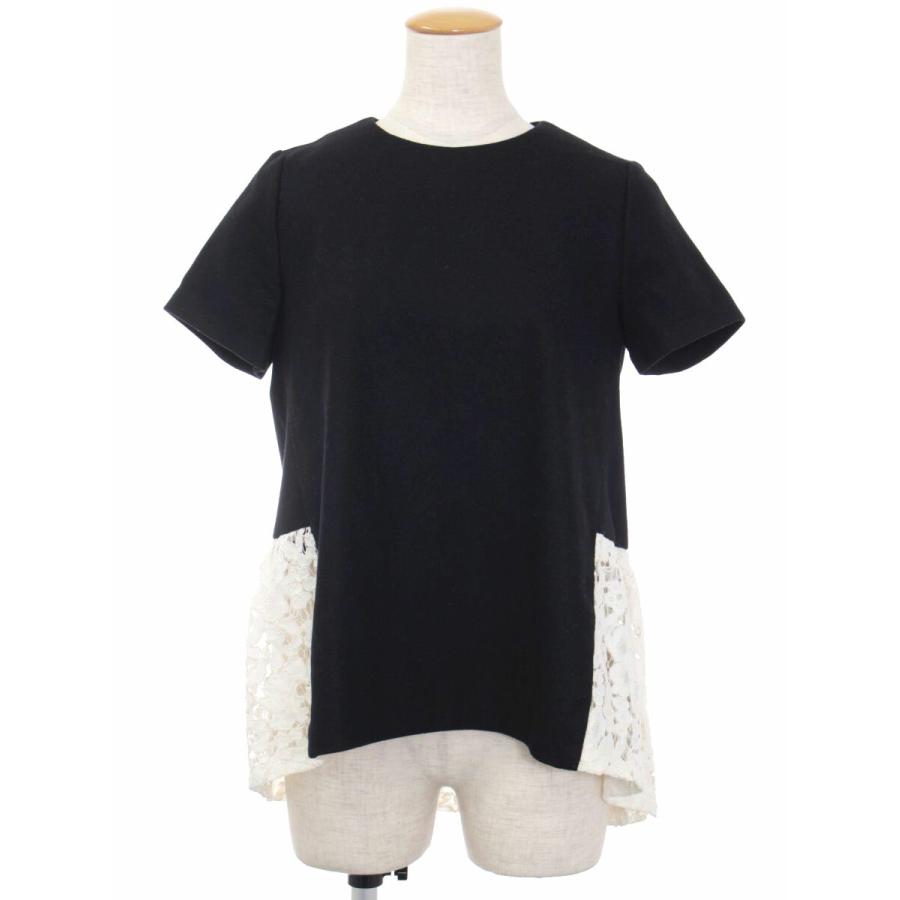 YOKO CHAN 「YOKO CHAN」 半袖カットソー 38 ブラック レディース