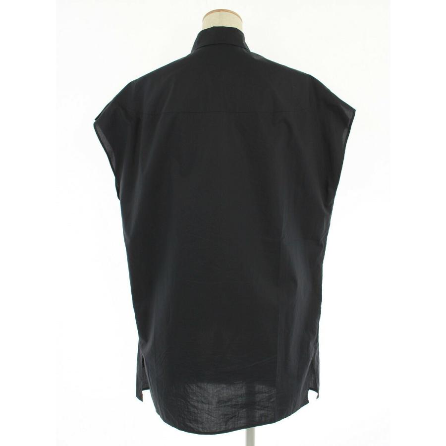 HERMES エルメス　ノースリーブ　34号 HERMES（エルメス） シャツ ブラウス ゴルチエ期 コットン