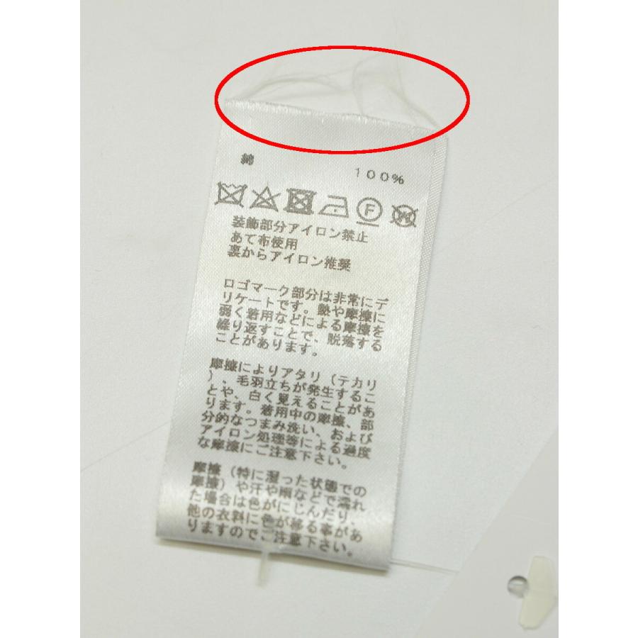 HERMES エルメス シャツ ブラウス ゴルチエ期 コットン ノースリーブ 