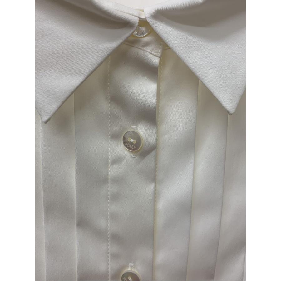 フォクシーブティック シャツ ブラウス Blouse Summer White