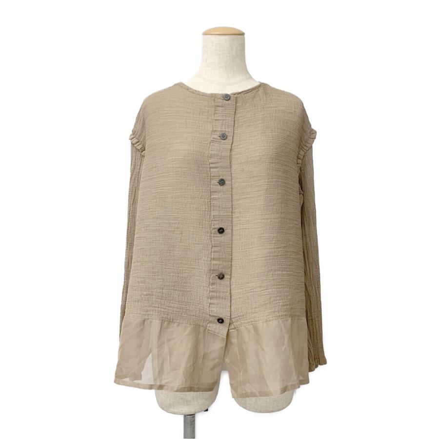 ミーイッセイミヤケ ブラウス SHEER SEE-THROUGH CREPE