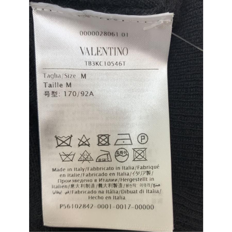 20年製！ヴァレンティノ［ウール×カシミヤ］ニット　VLTNロゴ　ハイゲージ　M 20年製！ヴァレンティノ［ウール×カシミヤ］ニット VLTNロゴ