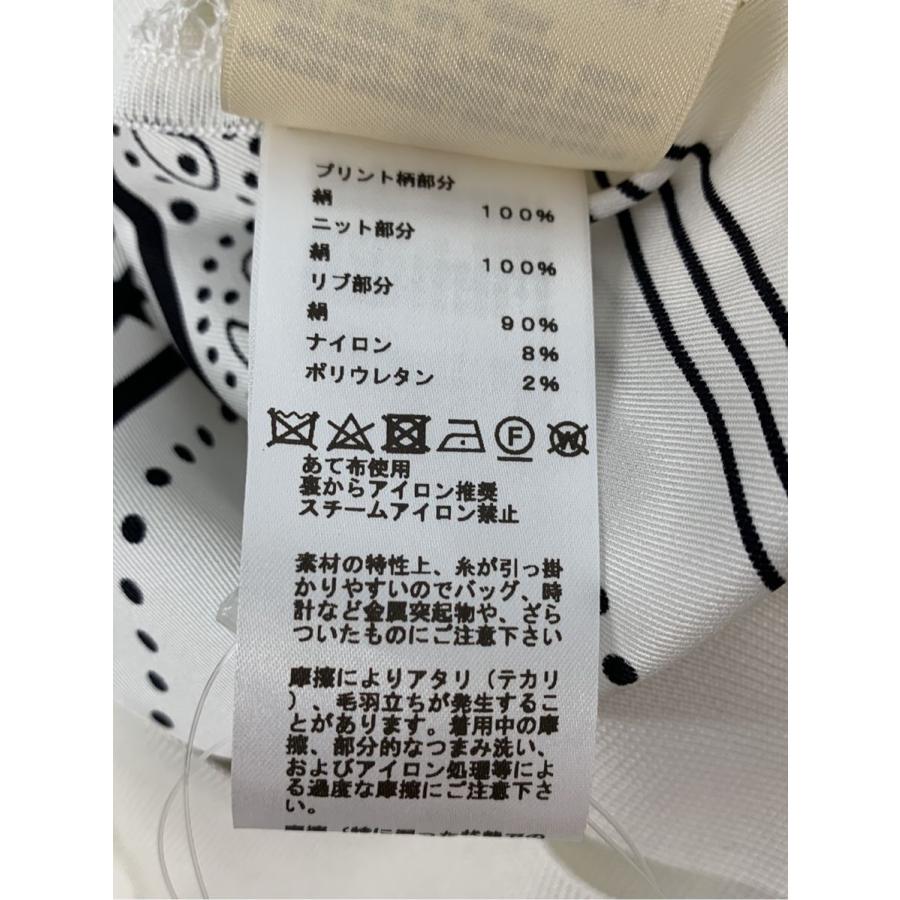 美品) HERMES エルメス 人気柄　ツイルレーヌ　セーター　切替ニット 美品) HERMES エルメス 人気柄ツイルレーヌセーター切替ニット