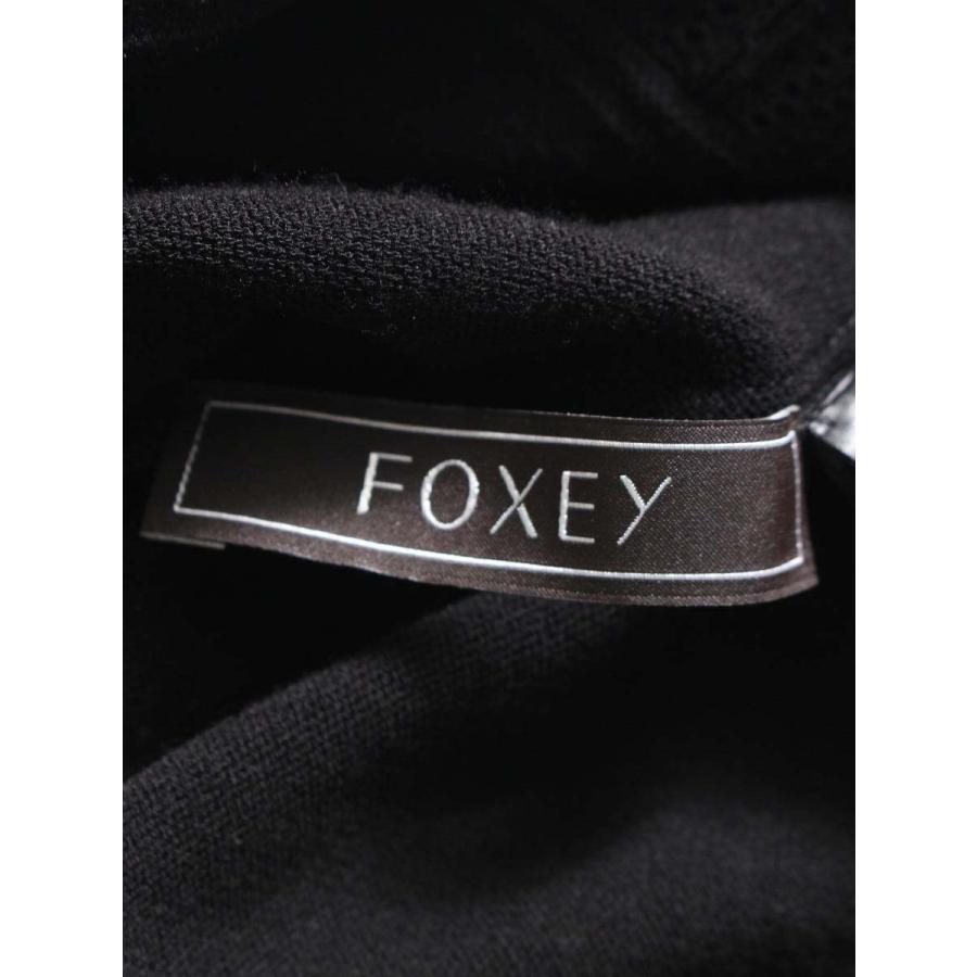 FOXEY - FOXEY(フォクシー) 半袖セーター サイズ38 M レディース美品  - 39901 白 クルーネック フォクシーブティック ニット セーター 39901 Knit Top 半袖 38